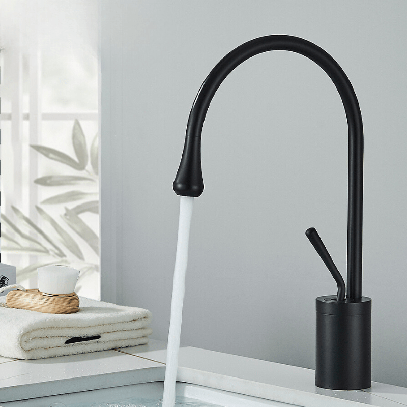 ÉclatLaiton | Robinet Mélangeur pour Lavabo Chaud et Froid