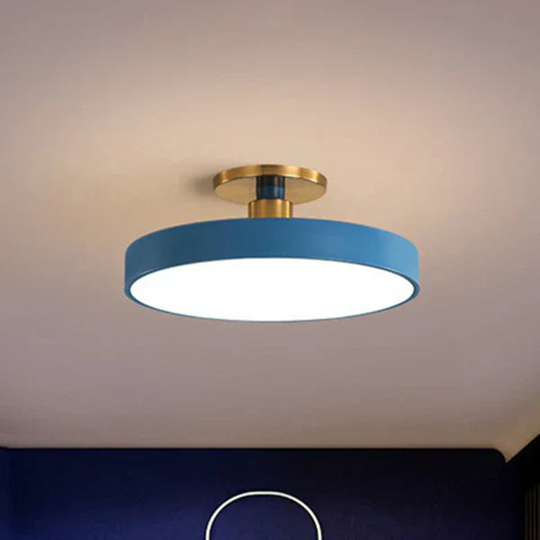 LueurRonde | Plafond Minimaliste au Style Épuré