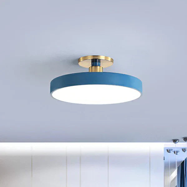 LueurRonde | Plafond Minimaliste au Style Épuré