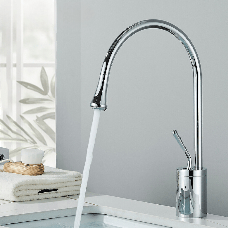 ÉclatLaiton | Robinet Mélangeur pour Lavabo Chaud et Froid