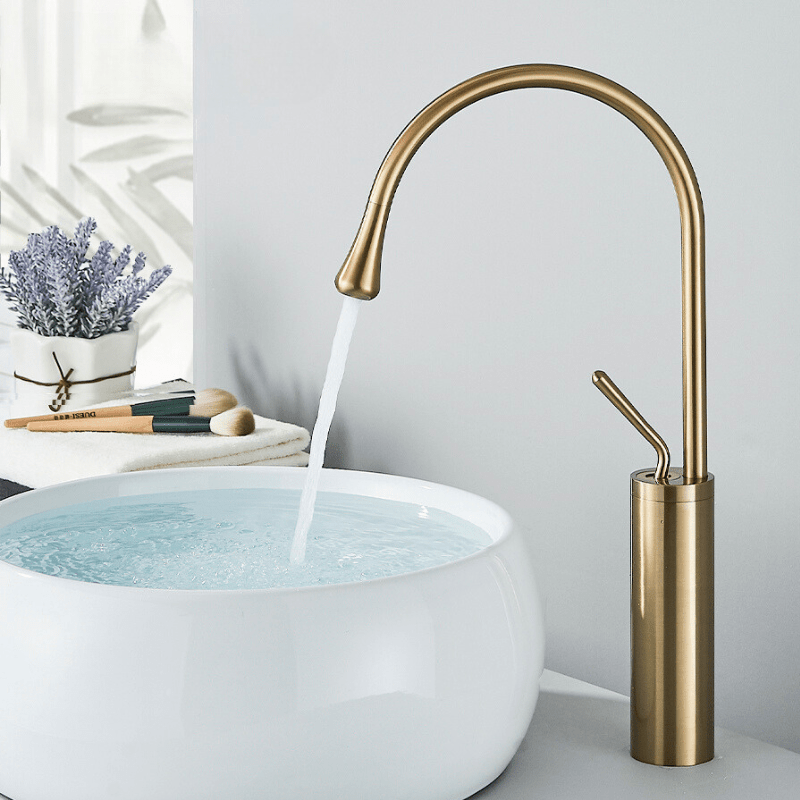 ÉclatLaiton | Robinet Mélangeur pour Lavabo Chaud et Froid