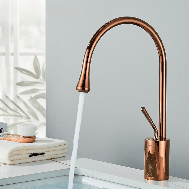 ÉclatLaiton | Robinet Mélangeur pour Lavabo Chaud et Froid
