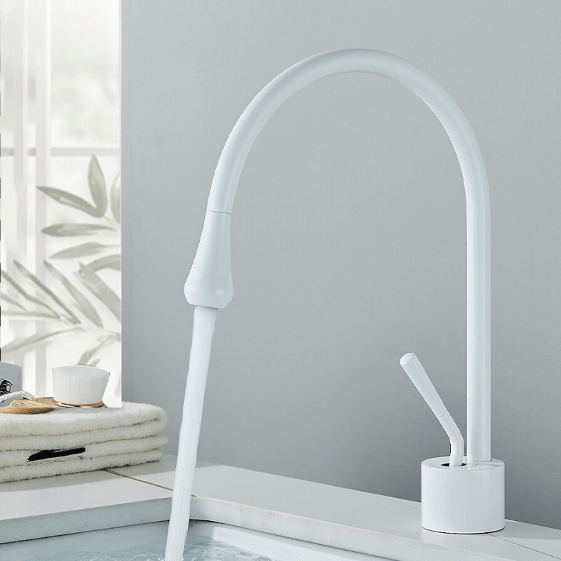 ÉclatLaiton | Robinet Mélangeur pour Lavabo Chaud et Froid