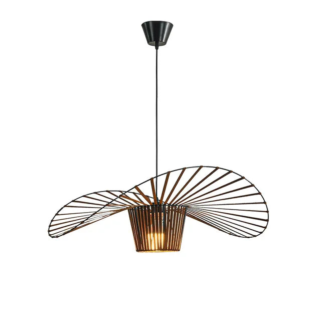 ChicNoir | Lampe Pendante Chapeau Noir