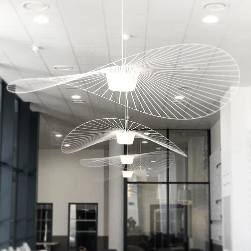 ChicNoir | Lampe Pendante Chapeau Noir