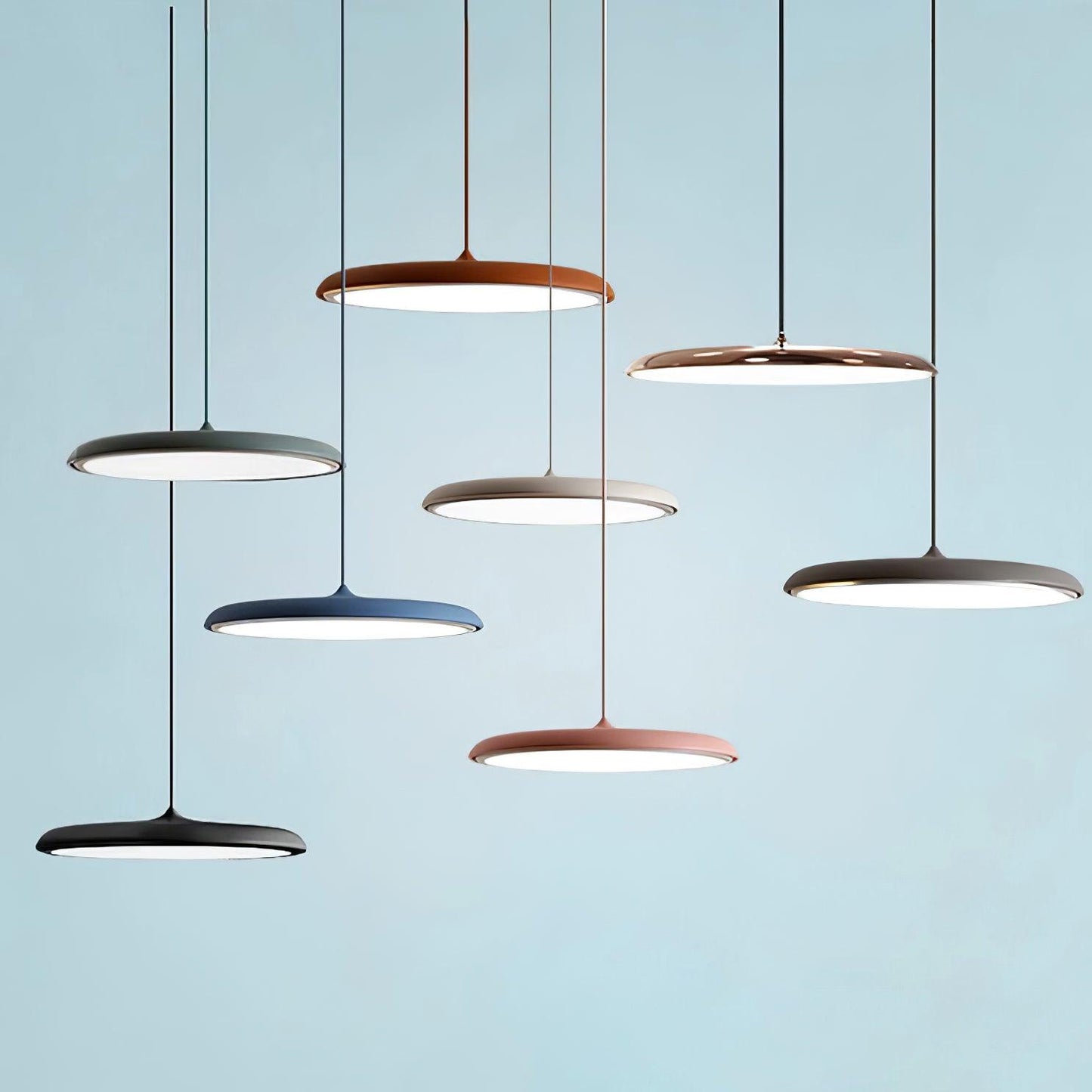LumièrePure | Suspension Minimaliste avec Ambiance Chaleureuse