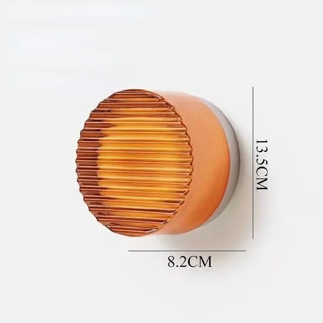 OrbisLuxe | Lampe Murale Ronde Élégante