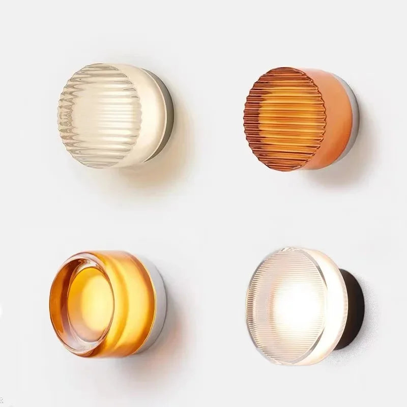 OrbisLuxe | Lampe Murale Ronde Élégante