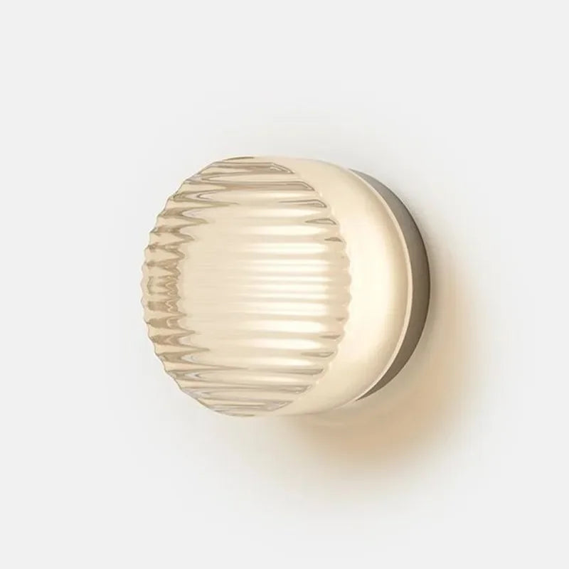 OrbisLuxe | Lampe Murale Ronde Élégante