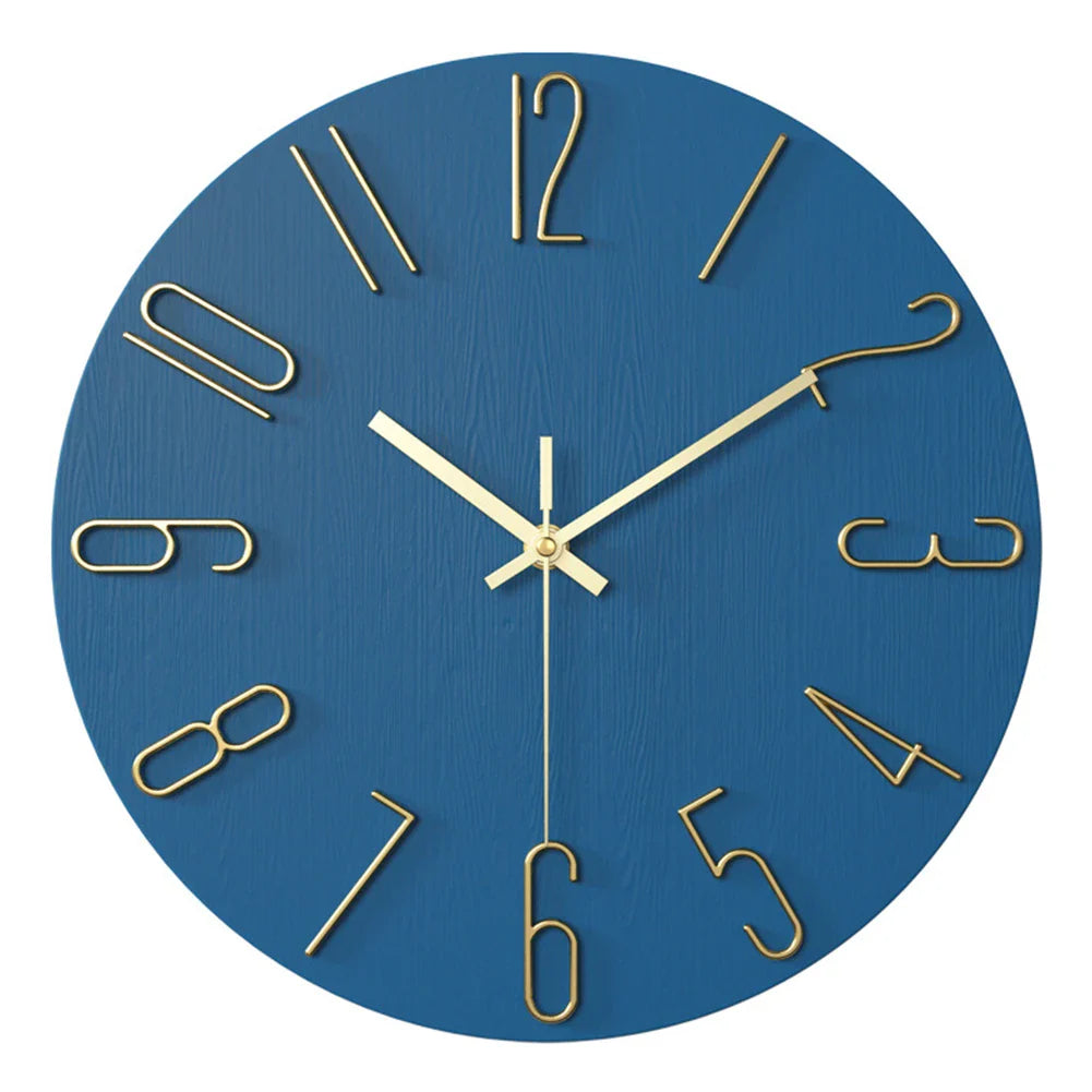 TempsTranquille | Horloge Murale Minimaliste au Design Épuré