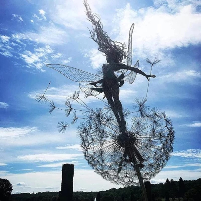 ÉclatFée | Sculptures en Métal pour Jardin avec Design Magique