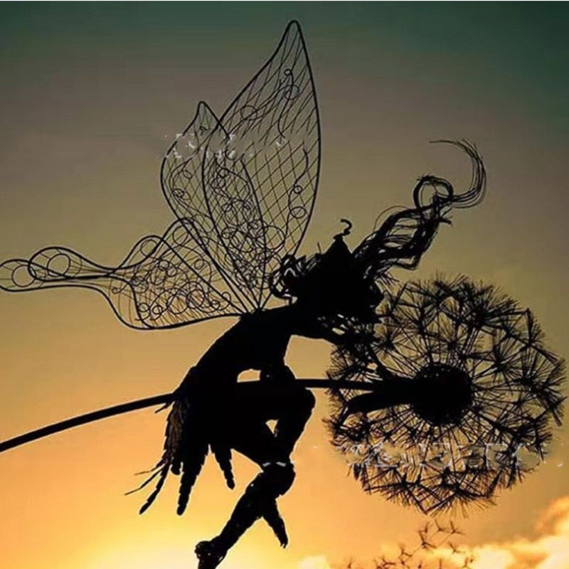ÉclatFée | Sculptures en Métal pour Jardin avec Design Magique