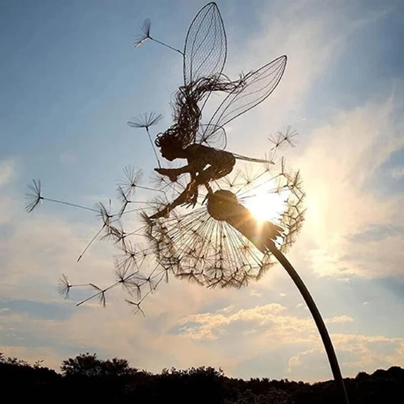 ÉclatFée | Sculptures en Métal pour Jardin avec Design Magique