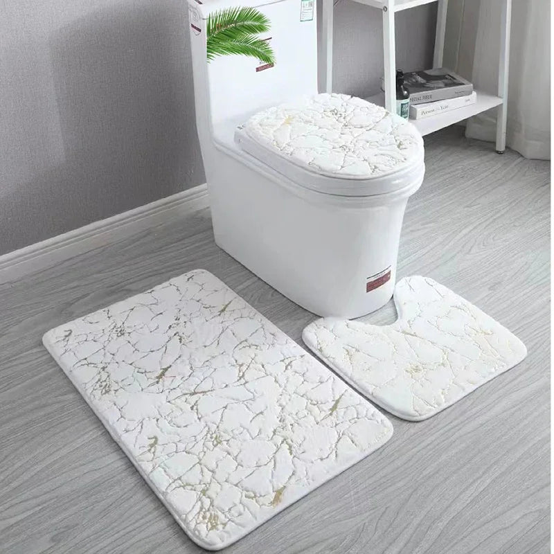OrÉlégant | Set de Tapis WC Antidérapant Luxe