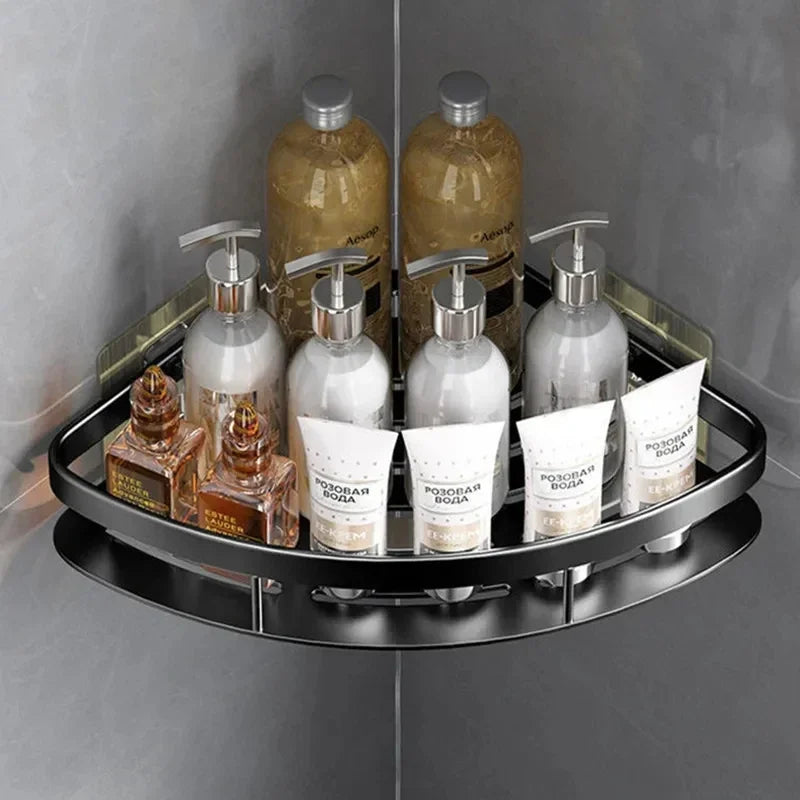 EspaceShampoing | Étagère Murale Aluminium pour Salle de Bain