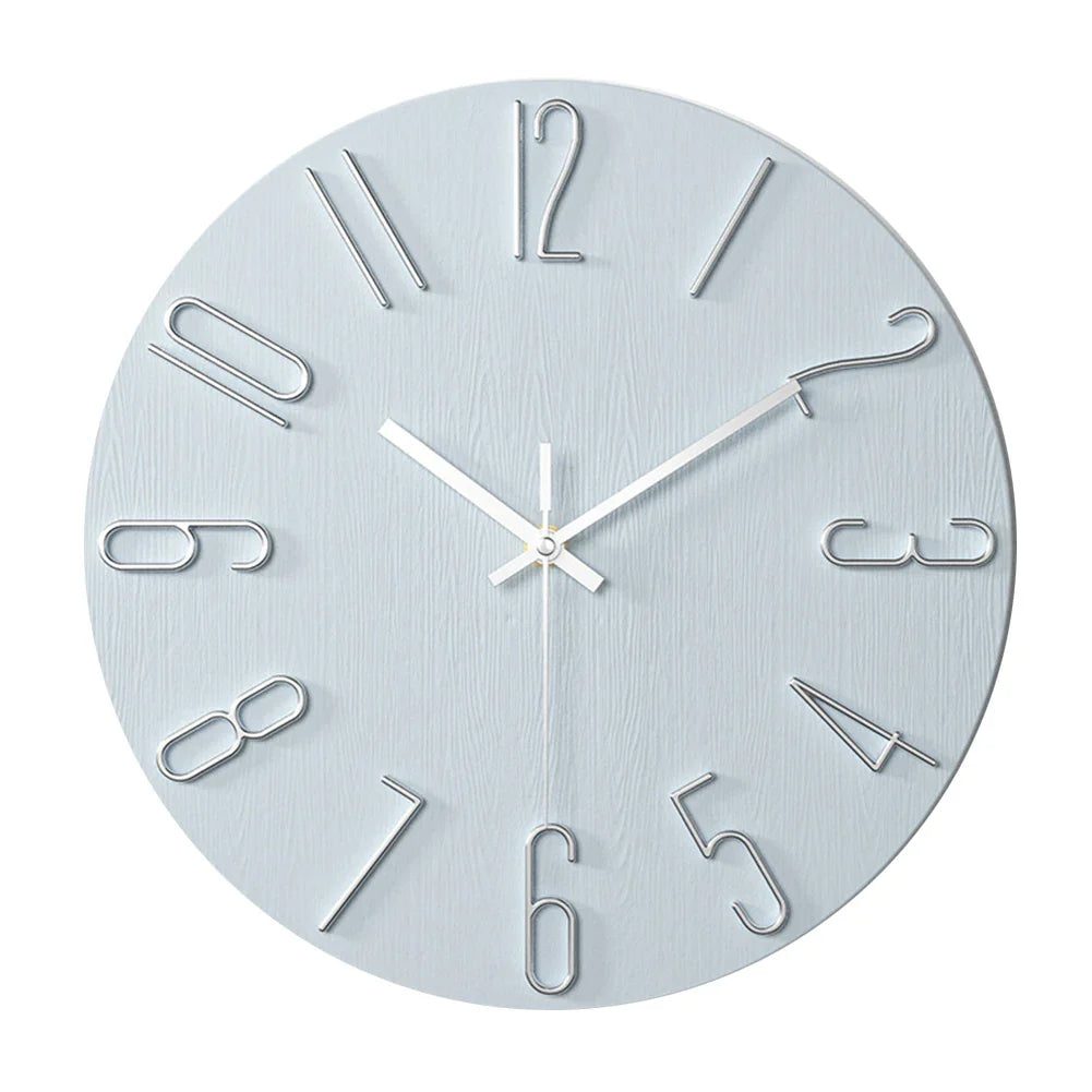 TempsTranquille | Horloge Murale Minimaliste au Design Épuré
