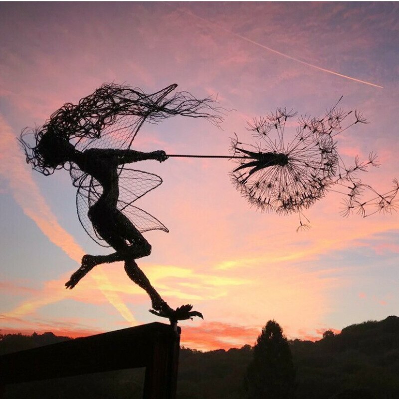 ÉclatFée | Sculptures en Métal pour Jardin avec Design Magique