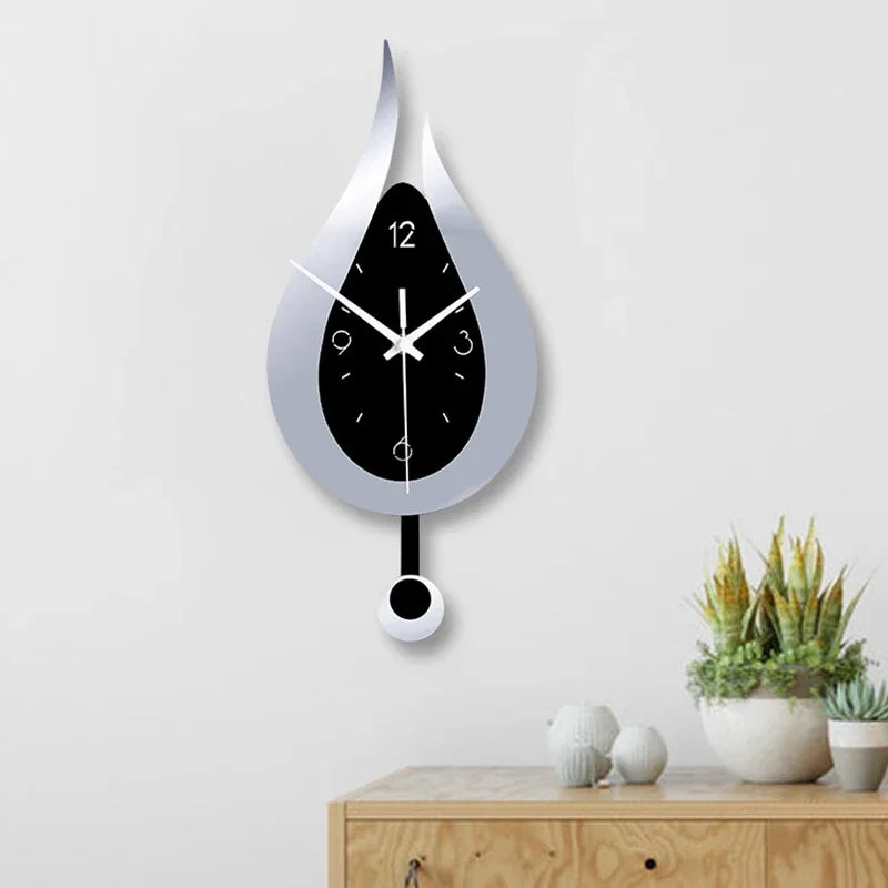 ClocheLuxe | Horloge Murale Slinger en Acrylique