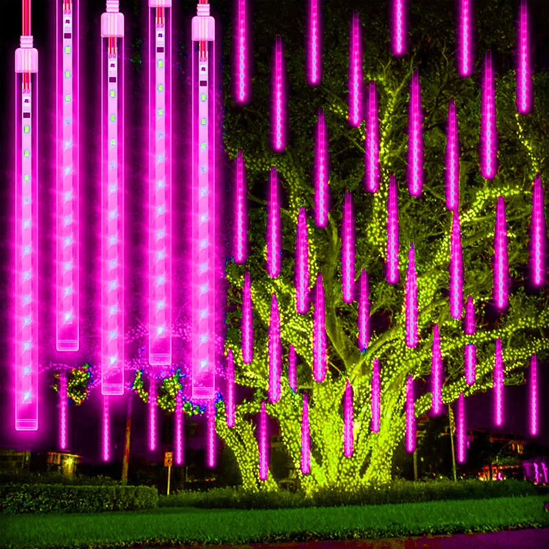 GoutteCéleste | Éclairage LED Raffiné en Forme de Gouttes