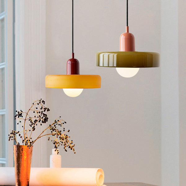 SphereLuxe | Lampe Suspension en Verre Scandi