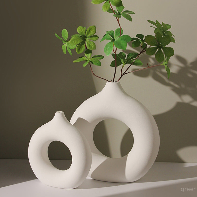 BlancÉlégance | Vases Décoratifs en Blanc