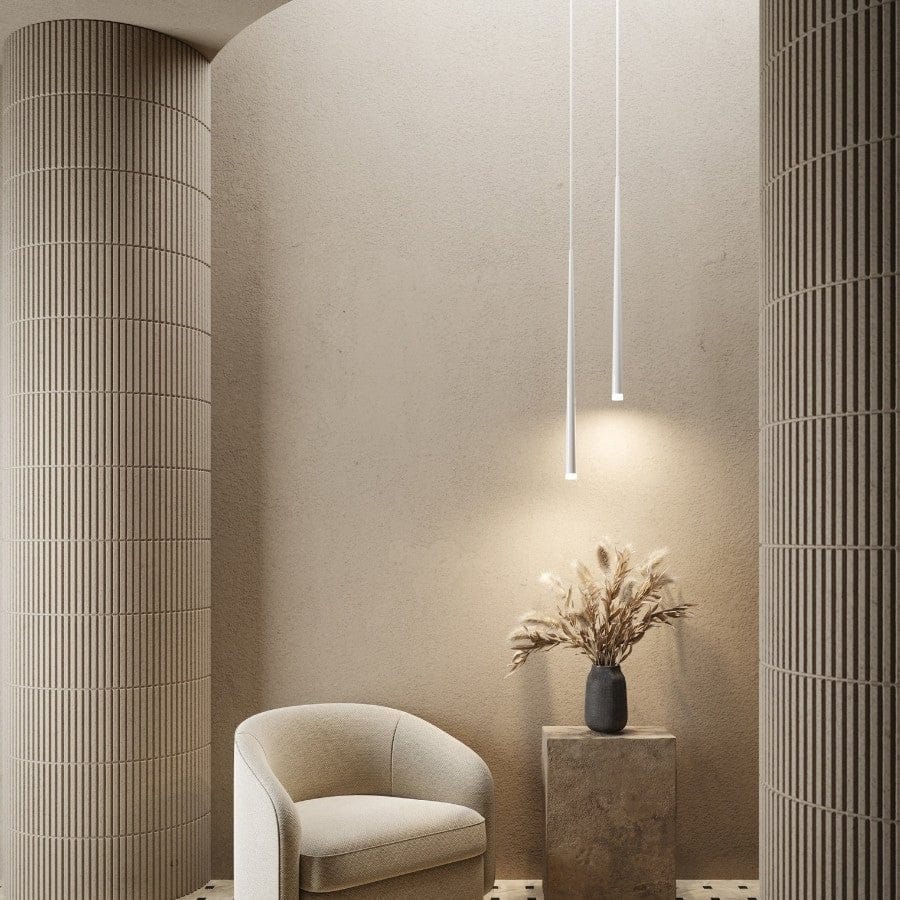GlowCiel | Suspension LED Flexible pour Ambiance Personnalisée