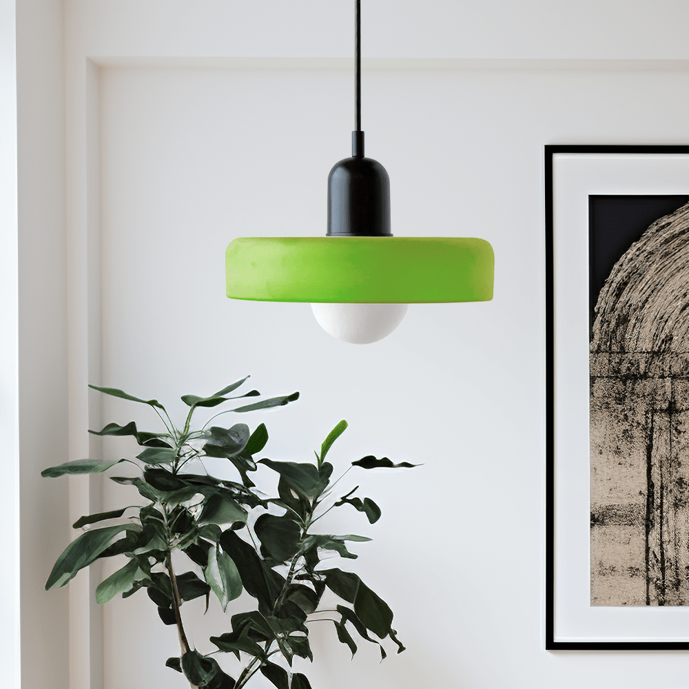 SphereLuxe | Lampe Suspension en Verre Scandi