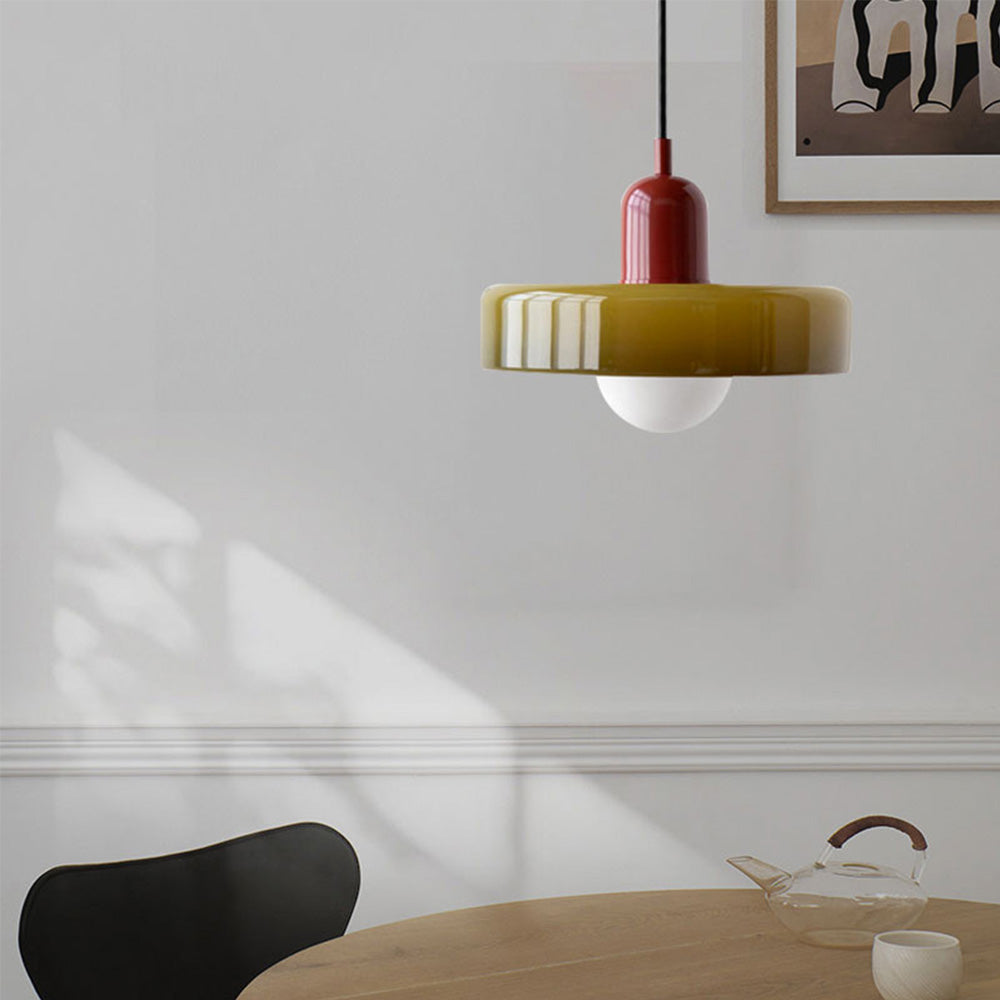 SphereLuxe | Lampe Suspension en Verre Scandi