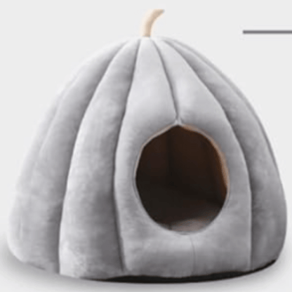 CitrouilleChaud | Nid Fermé Confortable pour Chat