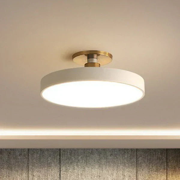 LueurRonde | Plafond Minimaliste au Style Épuré