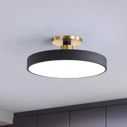 LueurRonde | Plafond Minimaliste au Style Épuré