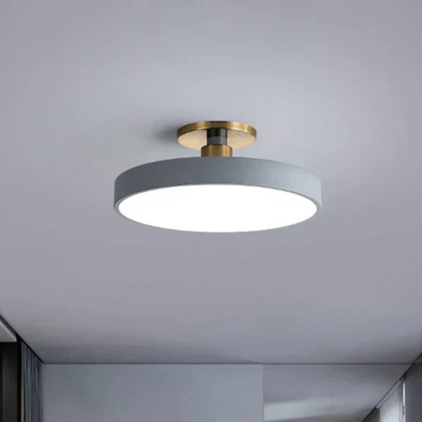 LueurRonde | Plafond Minimaliste au Style Épuré