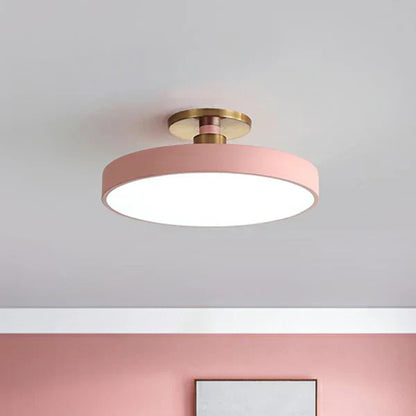 LueurRonde | Plafond Minimaliste au Style Épuré
