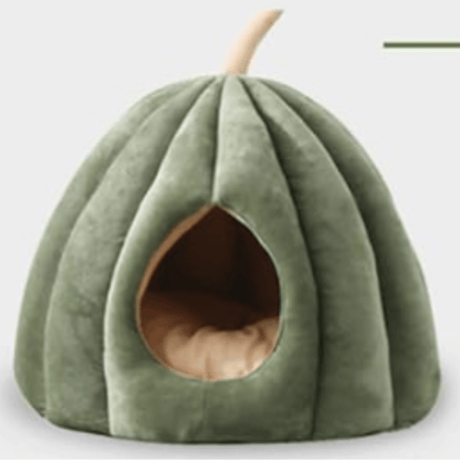 CitrouilleChaud | Nid Fermé Confortable pour Chat