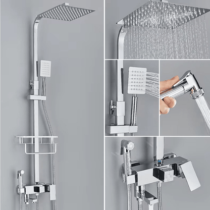 DoucheFlux | Robinetterie de Douche en Laiton avec Jet