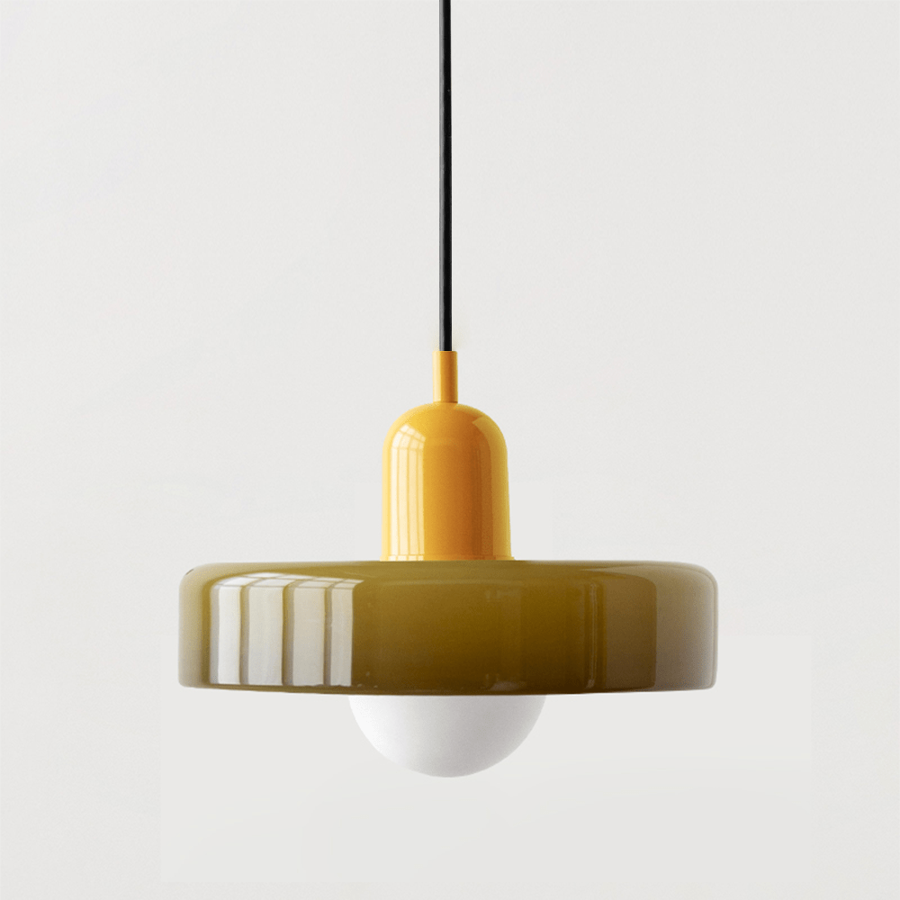 SphereLuxe | Lampe Suspension en Verre Scandi