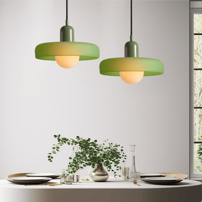 SphereLuxe | Lampe Suspension en Verre Scandi