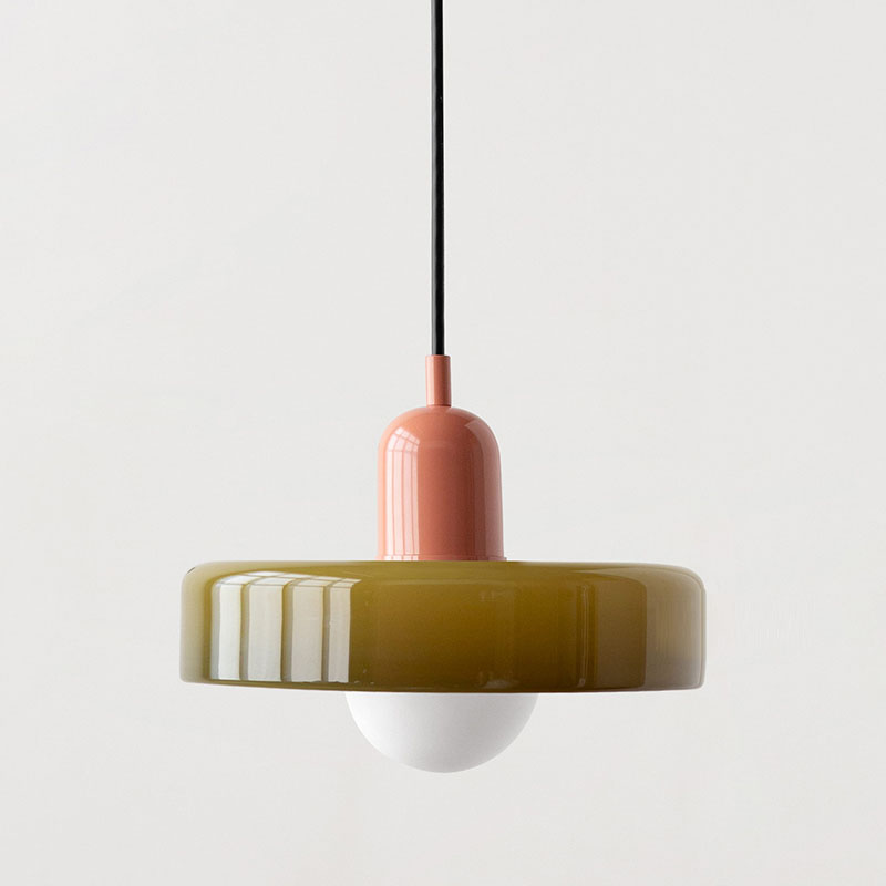SphereLuxe | Lampe Suspension en Verre Scandi