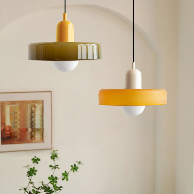 SphereLuxe | Lampe Suspension en Verre Scandi