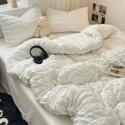 ChicLinge | Parure de Lit Seersucker Parisienne