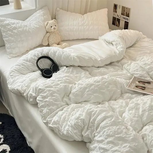 ChicLinge | Parure de Lit Seersucker Parisienne