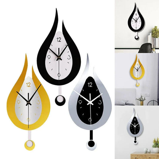 ClocheLuxe | Horloge Murale Slinger en Acrylique