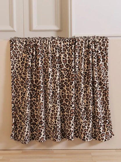 LuxeFéline | Couverture Fleece Léger Inspirée du Luipaard