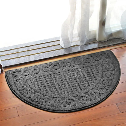 EssenceDeMaison | Tapis Décoratif Anti-Saleté Demi-Circulaire