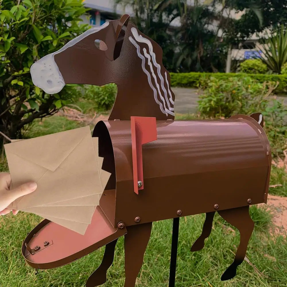 ArtAnimaux | Boîte aux Lettres Sculptée avec Détails et Résistance à la Corrosion