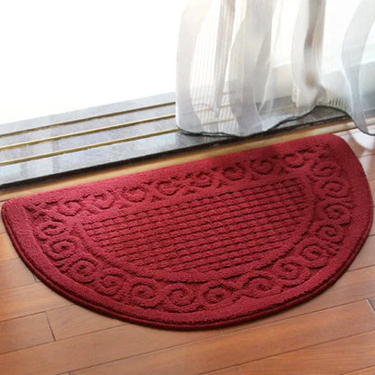 EssenceDeMaison | Tapis Décoratif Anti-Saleté Demi-Circulaire