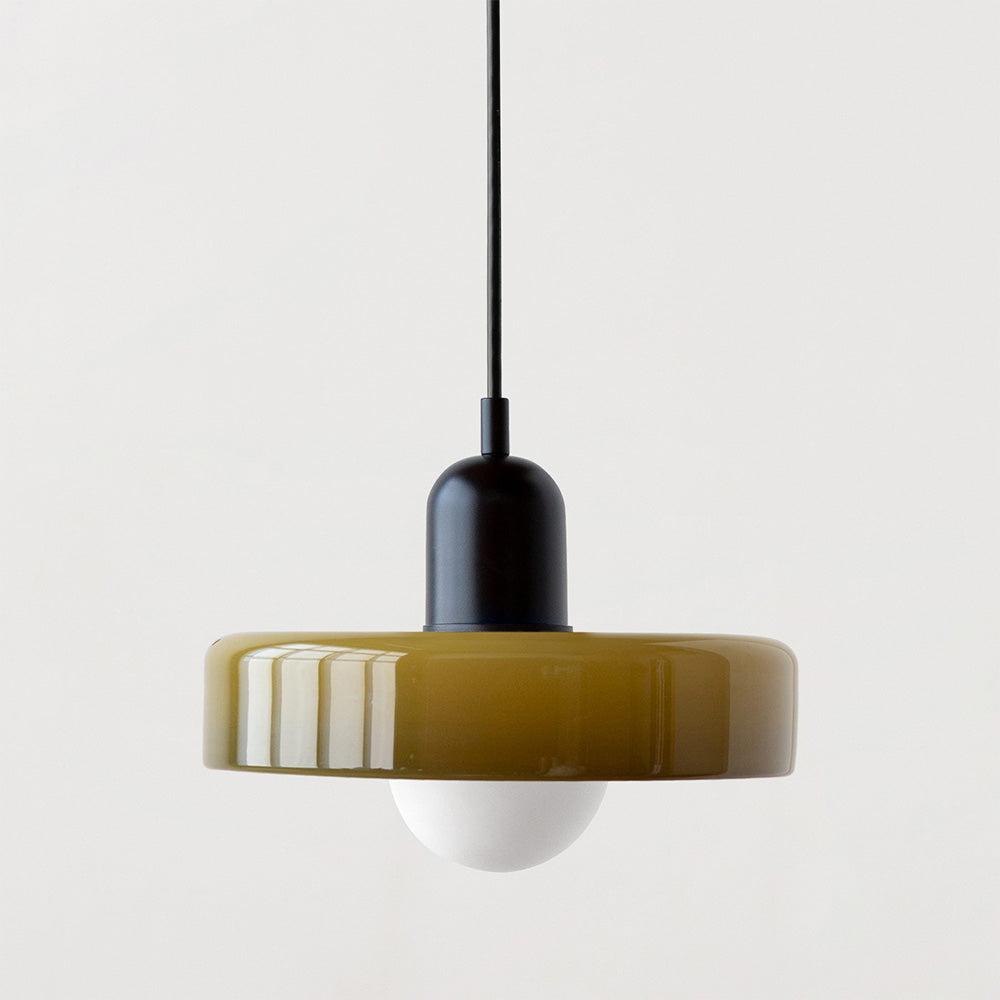 SphereLuxe | Lampe Suspension en Verre Scandi