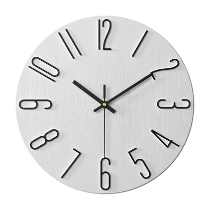 TempsTranquille | Horloge Murale Minimaliste au Design Épuré