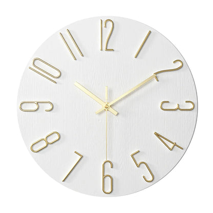 TempsTranquille | Horloge Murale Minimaliste au Design Épuré
