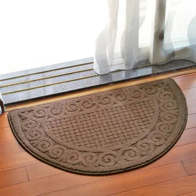 EssenceDeMaison | Tapis Décoratif Anti-Saleté Demi-Circulaire
